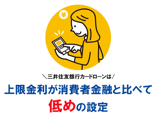 三井住友銀行カードローンのメリット