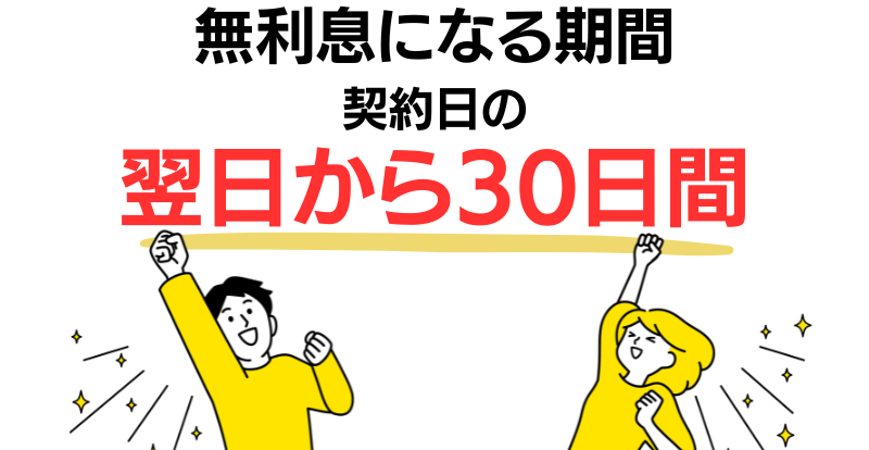 アイフルのカードローンは初めての利用なら30日間利息0円